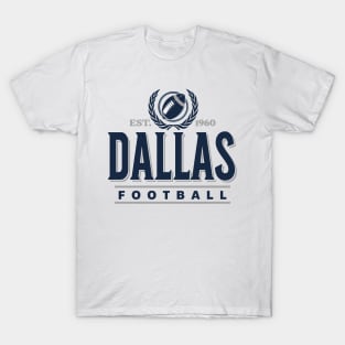 Retro Dallas Football Vintage Crest T-Shirt